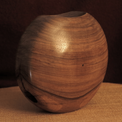 vaso lenticolare Vasi legno Gabriele Marziano